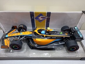 2X MCLAREN MCL36 2022 NORRIS A RICCIARDO SOLIDO 1:18 - 2