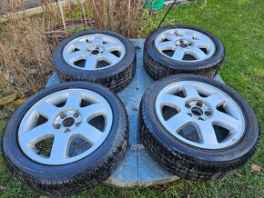 Sada kola Audi 5x110 pneu 195/50 R15 - 2