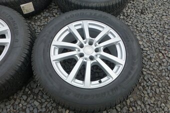 4ks alu disků Audi Q7,5x112,8Jx18+zimní pneu255/60/18Topstav - 2