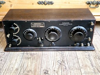 Rádio Paragon RA-10, USA, 1920-22 - 2