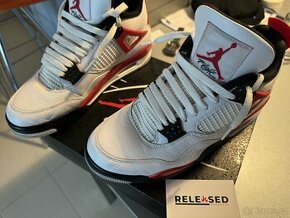 Jordan 4 retro red cement - 2