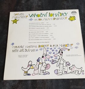 Vánoční pohádky  – gramofonová deska LP - 2