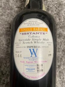 Old Speyside Single Malt - Imperial 1991 - 2