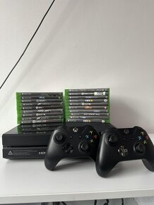 Xbox One + 2 ovladače + hry - 2