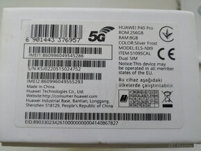 Huawei P40 Pro 5G 8/256 GB Silver Frost Dual Sim - 2