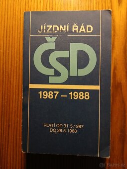 Jízdní řády ČSD a ČD - 2