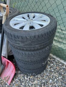 4ks ALU KOLA VW s pneu 215/45/R16 - 2