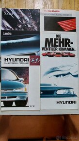 Prospekty vozů Subaru, Toyota, Hyundai - 2