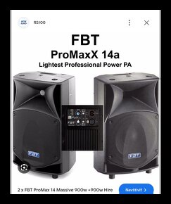 Fbt promax 14" made in italy - 2