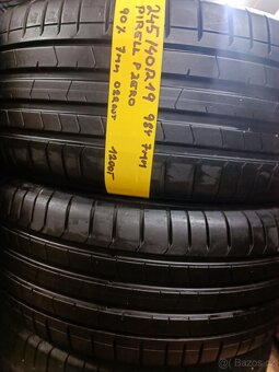 245/40r19 zánovní letní pneu Pirelli - 2