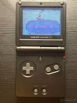 Game Boy Advance SP / černý AGS-001 - 2