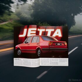 Volkswagen Jetta ~ holandský prospekt 1/84 ~ 24 stran - 2