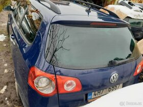 VW Passat b6 1.9tdi BLS na nahradni dily barva modrá LA5E - 2