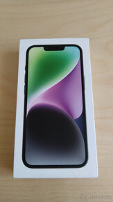 Apple iPhone 14, Midnight (černá), 128GB, Nerozbalený,Záruka - 2