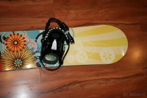 snowboard Lamar 152 cm s viazaním ako nový - 2