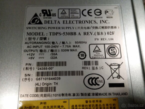 1ks serverový zdroj TDPS-530BB - PLATÍ do SMAZÁNÍ - 2