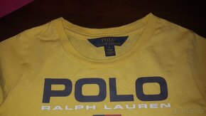 Dívčí žluté tričko Ralph Lauren vel. 116 - 2