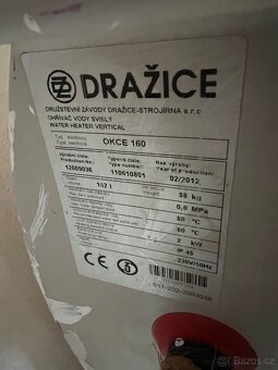 Elektrický Bojler Dražice OKCE 160 - svislý, 152 L - 2