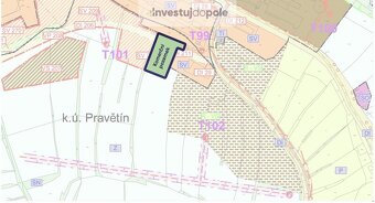 Prodej komerčního pozemku v k.ú. Pravětín - 2