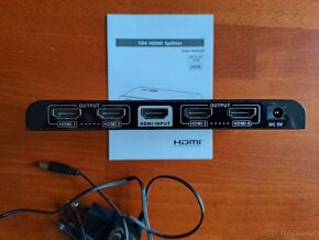 Premium Cord HDMI 2.0 splitter 4 porty - 2