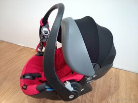 Vajíčko BeSafe Izi GO X1 + ISOfix platforma červené - 2