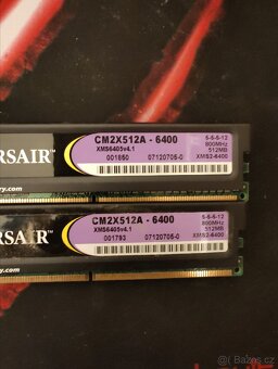 Corsair 2x512Mb DDR2 800MHz - 2