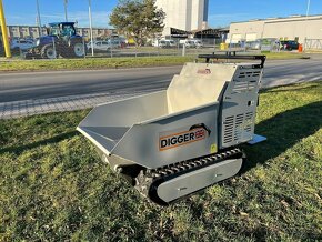 Prepravnik dumper pasovy kolecko dampr minidumper D600 FH - 2