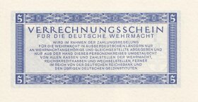 Wehrmacht 5 Reichsmark 1944,UNC - 2