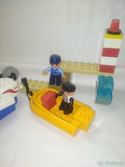 Lego duplo 4861 policejní loď - 2