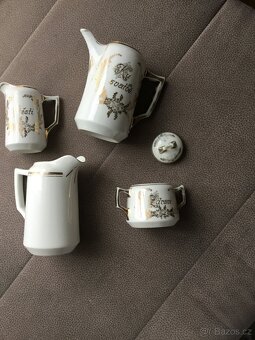 Starý set porcelán - 2