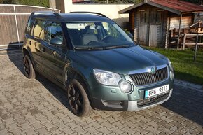 Škoda Yeti 2.0TDI 4x4 81kW 184tkm 10/12 klima park senzor - 2