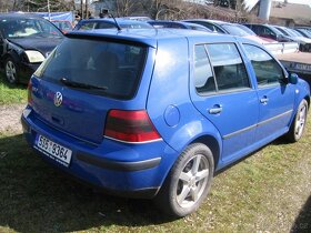 Prodám díly na VW golf IV R.V.2000 1.6 77kw - 2