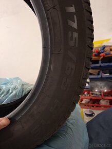 4ks nové pneu 175/65 R 15 BF Goodrich Ĝ -force Winter 2 - 2