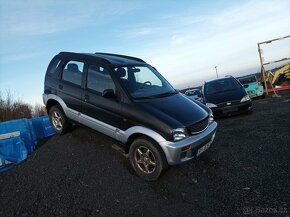 Daihatsu Terios 1.3 4x4 61kW r.v. 1999 najeto 125000 km - 2