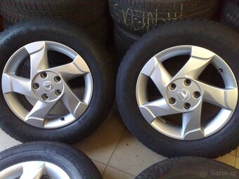 alu kola 5x114,3 r16 original dacia duster zimaky 215/65/16 - 2