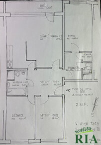 Poděbrady prodej bytu 4+kk+L, 101m2 v OV - 2