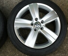 VW original alu kola 5x112 take Audi Seat Skoda zimni pneu - 2