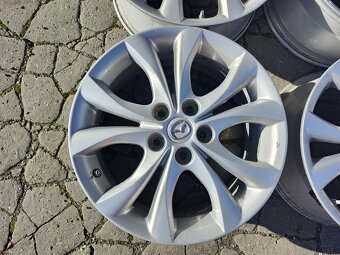 17"alu sada disků 5x114 origo Mazda 3 5 6 TPMS senzory - 2