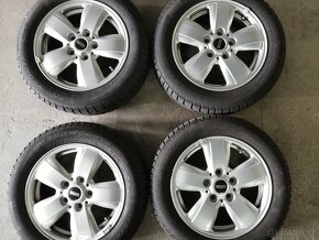 15" 5x112 Alu disky na Mini Cooper + zimní pneu 175/65 r15 - 2