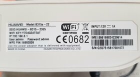 WIFI router na SIM kartu HUAWEI B315s-22 - 2