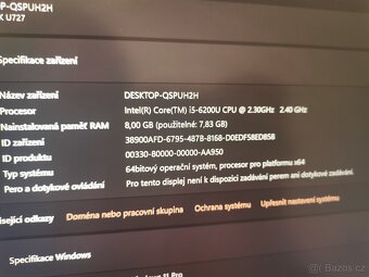 Kovovy Fujitsu Lifebook U727 Core i5,FullHD,podsvicena klv - 2