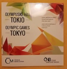 Sada oběžných mincí 2020 Olympijské hry  Tokio standart - 2