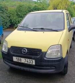 Opel Agila 1,2,55 kW, rok 2003, nová STK do 4/2025 - 2