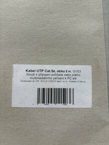 Solid Kabel UTP, délka 5m - 2