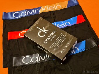 Calvin Klein TRUNK 3PK XXL černé pánské - 2