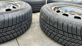 6Jx15 ET38, 195/65 R15, 5x100, zimní pneu Barum Polaris 5 - 2