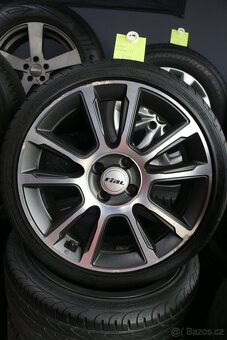 alu kola rial R17, 4 x 98mm , pneu Fulda 205/40 R17 - 2