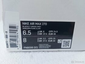 Dámské tenisky Nike Air Max 270, velikost 39 - 2