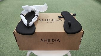 Barefoot Ahinsa Foot Ribbon Ankle Tie Sansals 38 - 2