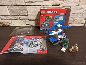 Lego Juniors 10720 - helikoptéra - kompletní stavebnice. - 2